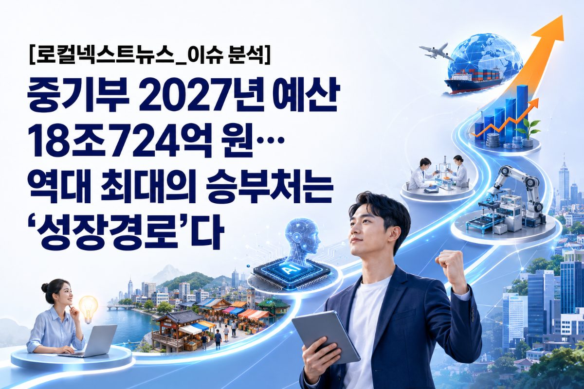 [로컬넥스트뉴스_이슈 분석] 중기부 2027년 예산 18조724억 원…역대 최대의 승부처는 ‘성장경로’다