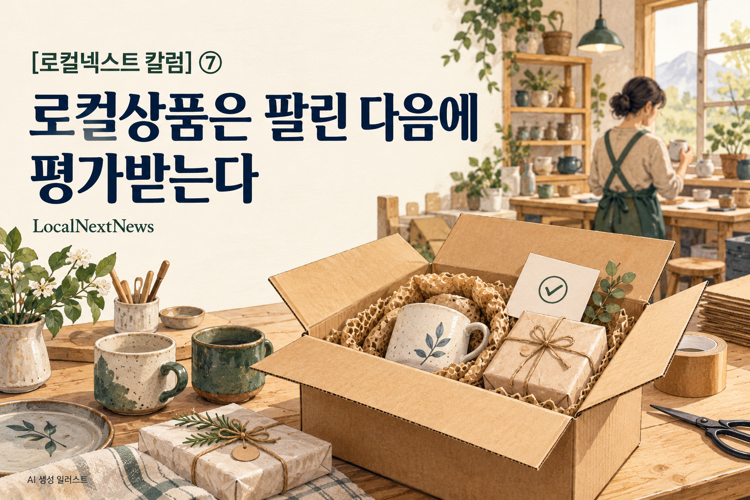 [로컬넥스트 칼럼] ⑦ 로컬상품은 팔린 다음에 평가받는다 대표 이미지
