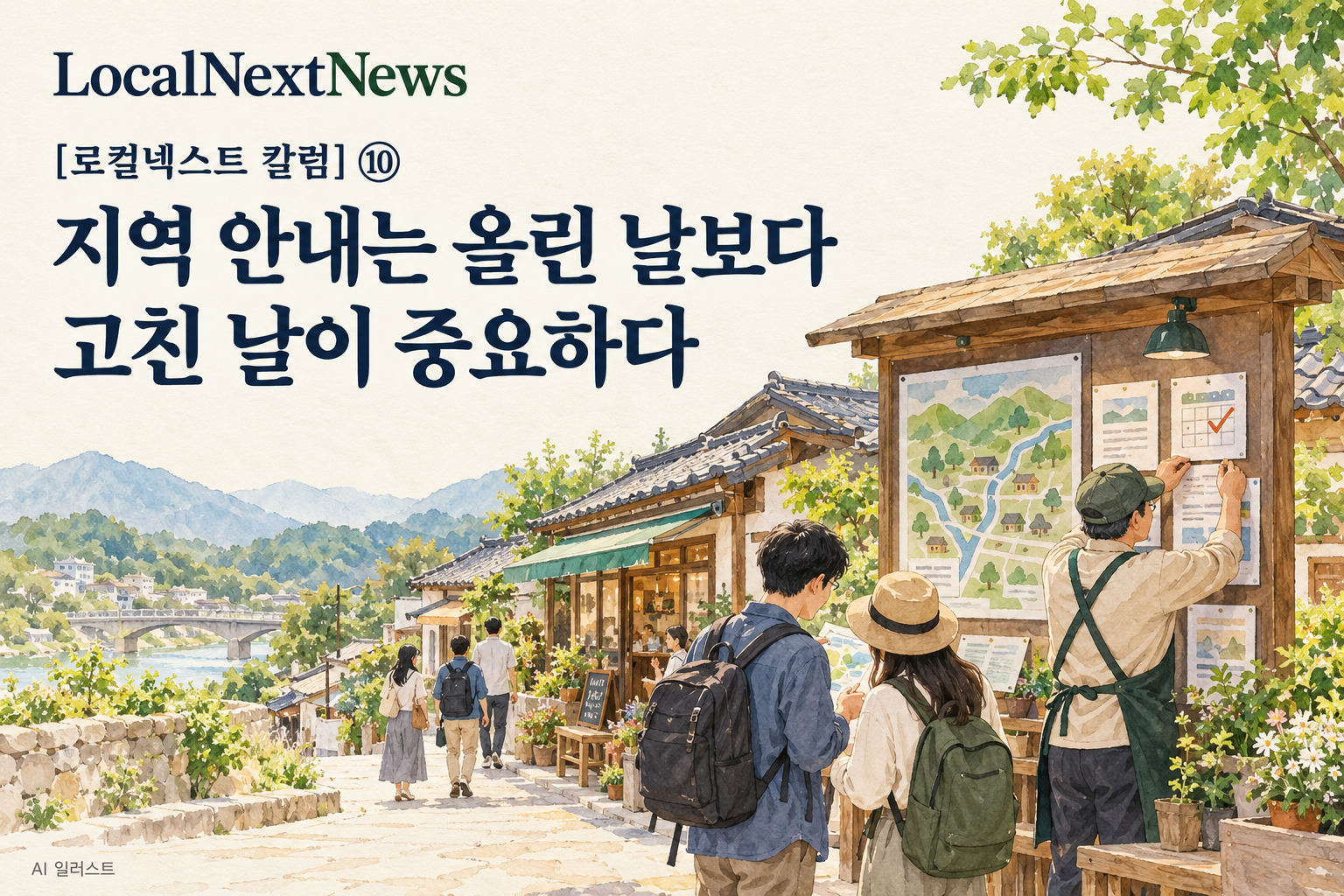 [로컬넥스트 칼럼] ⑩ 지역 안내는 올린 날보다 고친 날이 중요하다 대표 이미지