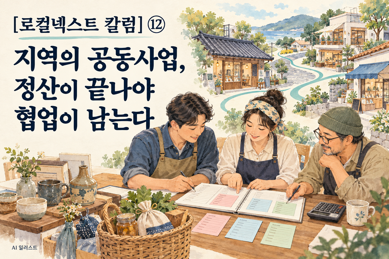[로컬넥스트 칼럼] ⑫ 지역의 공동사업, 정산이 끝나야 협업이 남는다