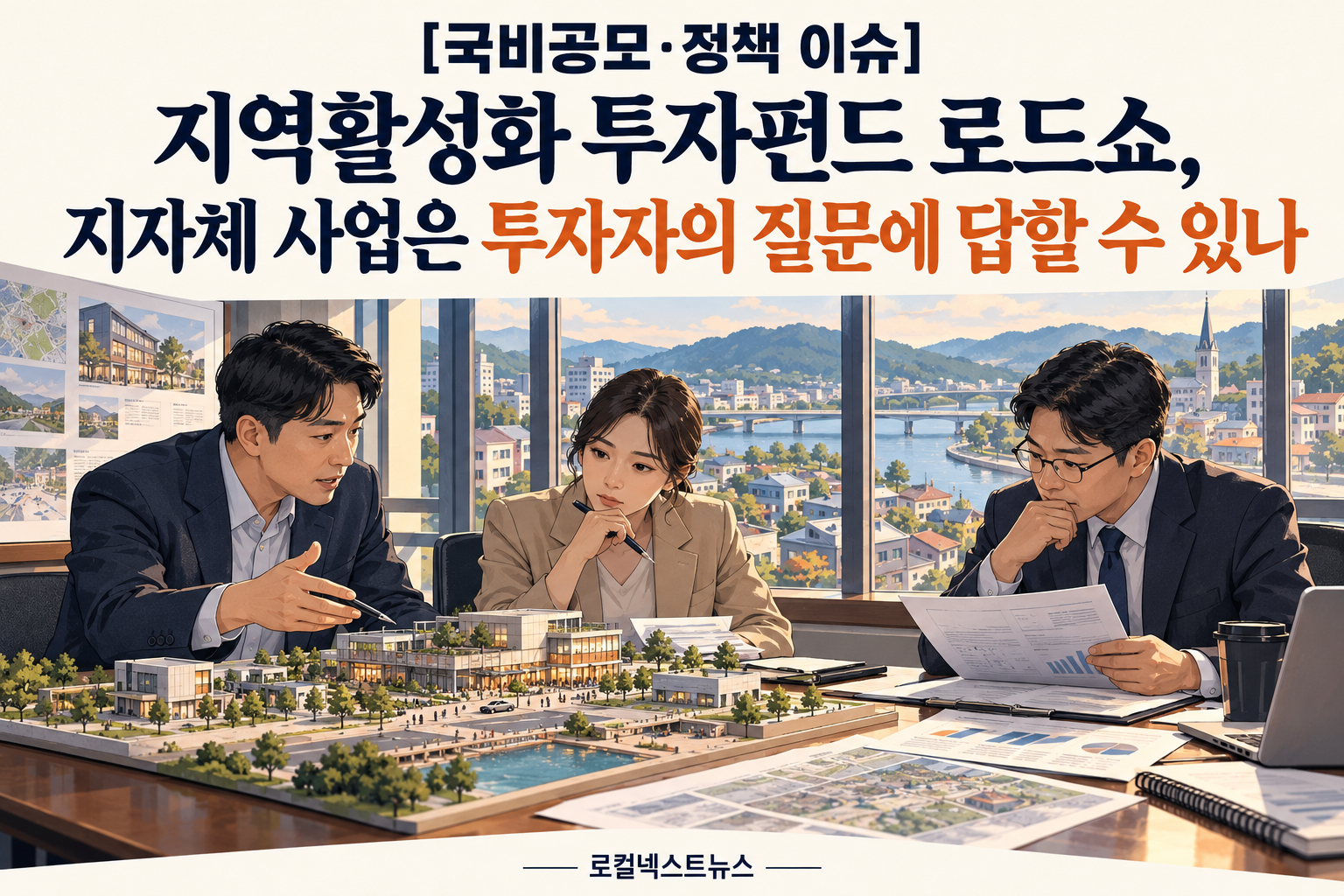 [국비공모·정책 이슈] 지역활성화 투자펀드 로드쇼, 지자체 사업은 투자자의 질문에 답할 수 있나 대표 이미지