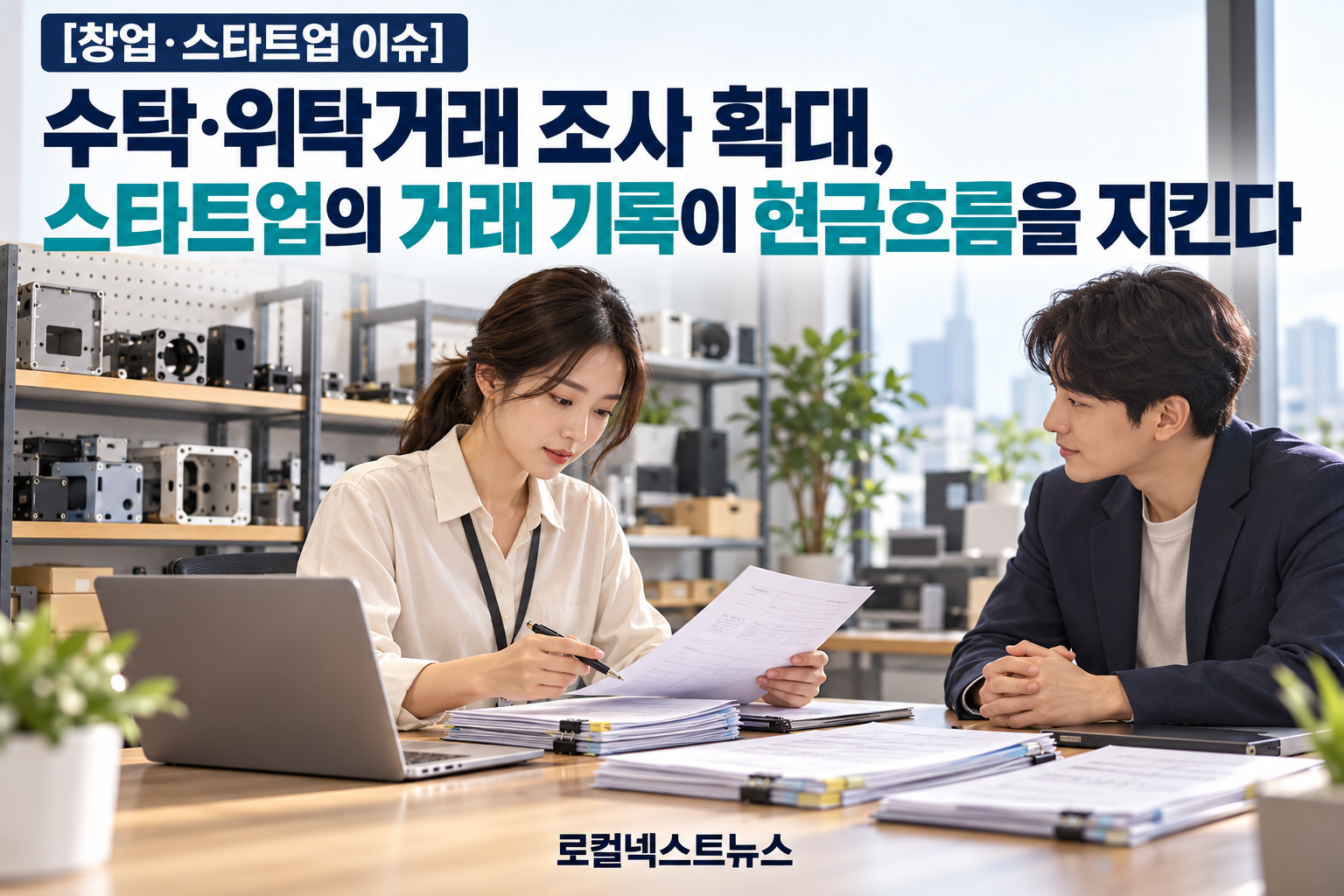 [창업·스타트업 이슈] 수탁·위탁거래 조사 확대, 스타트업의 거래 기록이 현금흐름을 지킨다 대표 이미지
