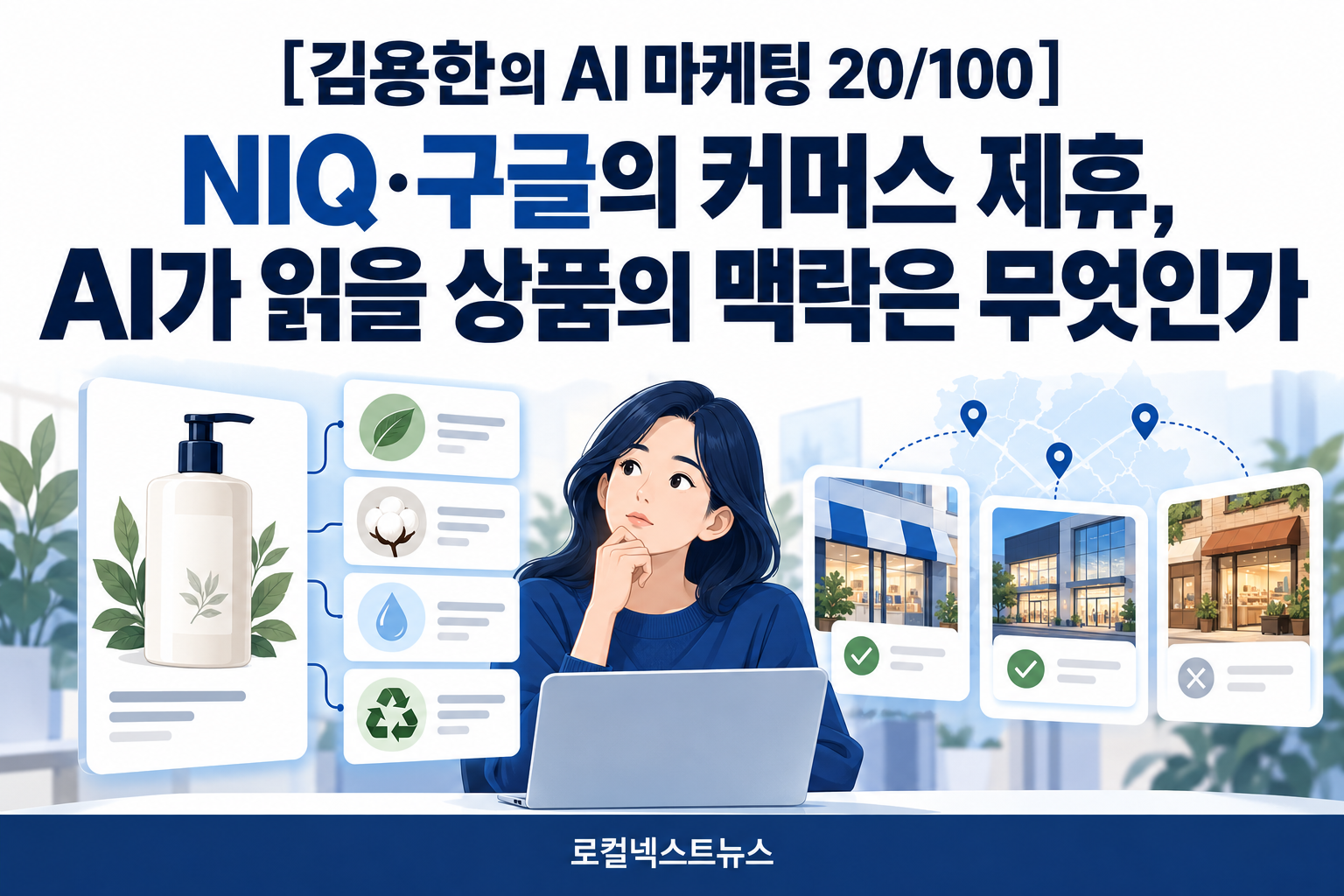 [김용한의 AI 마케팅 20/100] NIQ·구글의 커머스 제휴, AI가 읽을 상품의 맥락은 무엇인가 대표 이미지